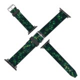 yanfind Watch Strap for Apple Watch Trees Forest Aerial Greenery Drone Photo Compatible with iWatch Series 5 4 3 2 1