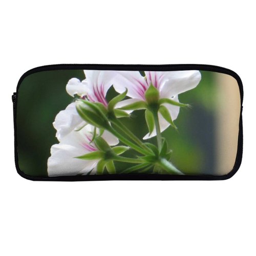 yanfind Pencil Case YHO Flower Perennial Tranquil Beautiful Beauty Lovely Calm Plant Wildflower Classic Petal Bouquet Zipper Pens Pouch Bag for Student Office School