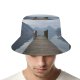 yanfind Adult Fisherman's Hat Tranquil Lake Calm Atmospheric Sound Sky Calm Dock Mountain Boardwalk District Pond Fishing Fisherman Cap Travel Beach Sun protection