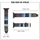 yanfind Watch Strap for Apple Watch Images Trunk Free Plant Pictures Leaf Maple Tree Wallpapers Outdoors Compatible with iWatch Series 5 4 3 2 1