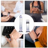 yanfind Watch Strap for Apple Watch Architecture Ceiling Dome Skylight Look Indoor Structure Geometrical Compatible with iWatch Series 5 4 3 2 1