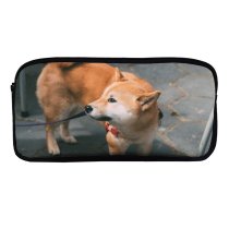 yanfind Pencil Case YHO Lovely Images Pet HQ Mood Wallpapers Pup Shiba Pictures Moody Strap Flagstone Zipper Pens Pouch Bag for Student Office School