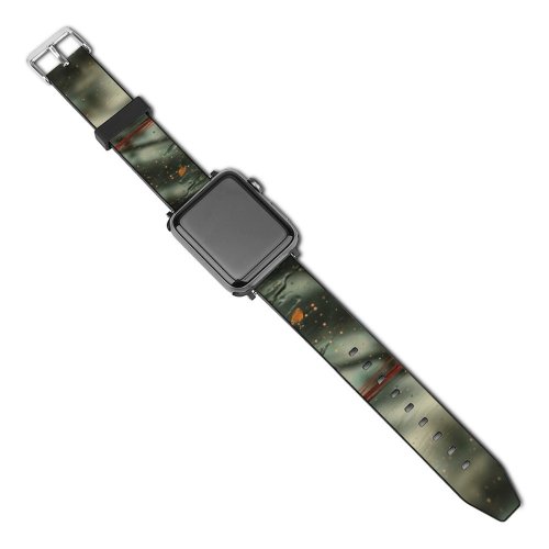 yanfind Watch Strap for Apple Watch Wallpapers Outdoors Domain Experimental Abstract Images Light Public Droplet Compatible with iWatch Series 5 4 3 2 1