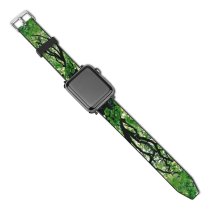 yanfind Watch Strap for Apple Watch Tree Horse Chestnut from Below Plant Woody Leaf Branch Biome Spring Flower Compatible with iWatch Series 5 4 3 2 1