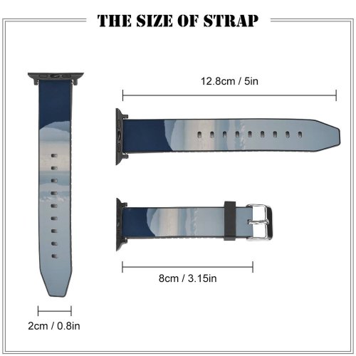 yanfind Watch Strap for Apple Watch Wallpapers Peak Pictures Plateau Range Outdoors  Grey Domain  Images Public Compatible with iWatch Series 5 4 3 2 1