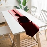 Yanfind Table Runner Blur Illuminate Curtain Lights Window Light Portrait Neon Abstract Glow Motion Silhouette Everyday Dining Wedding Party Holiday Home Decor