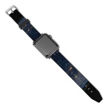 yanfind Watch Strap for Apple Watch Universe Data Galaxy Sky Night Outer Space Light Free Website Planet Compatible with iWatch Series 5 4 3 2 1