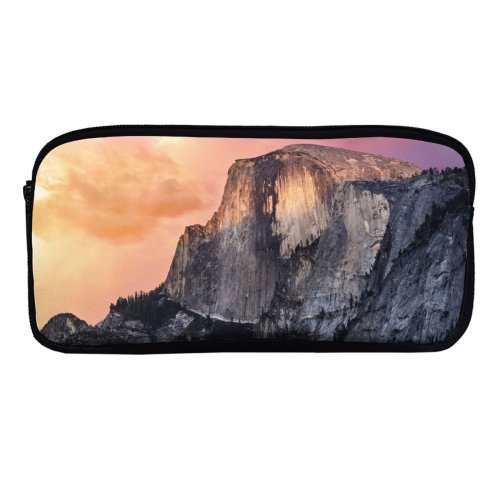 yanfind Pencil Case YHO OS X Yosemite El Capitan  National Park Valley Evening Peak California Zipper Pens Pouch Bag for Student Office School