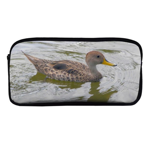 yanfind Pencil Case YHO Beak Duck Mallard Pato Birds Ducks Swans Bird Bird Geese Waterfowl Wildlife Zipper Pens Pouch Bag for Student Office School