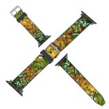 yanfind Watch Strap for Apple Watch Creative Wallpapers Images Plant Pictures Leaf Maple Tree Autumn 中国山东省青岛 Commons Compatible with iWatch Series 5 4 3 2 1
