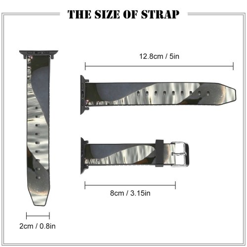 yanfind Watch Strap for Apple Watch  Wildfowl Bird Arundel Signet Mute Feather Geese Duck Cob Flight Kneck Compatible with iWatch Series 5 4 3 2 1