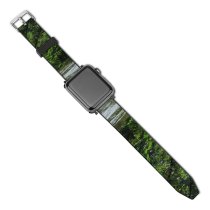 yanfind Watch Strap for Apple Watch Vehicle Plant Pinoh Domain Barat Rowboat Pictures Transportation Boat Outdoors Jungle Compatible with iWatch Series 5 4 3 2 1