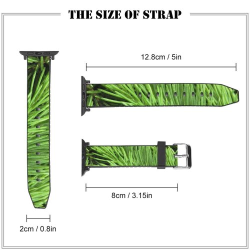yanfind Watch Strap for Apple Watch Tree Pine Christmas Winter Sugar Columbian Spruce Shortleaf Fir Loblolly Oregon Shortstraw Compatible with iWatch Series 5 4 3 2 1