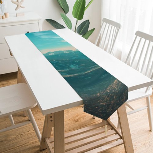 Yanfind Table Runner Scenery Range Sky Slope Mountain Free Outdoors Wallpapers Images Landscape Panoramic Everyday Dining Wedding Party Holiday Home Decor