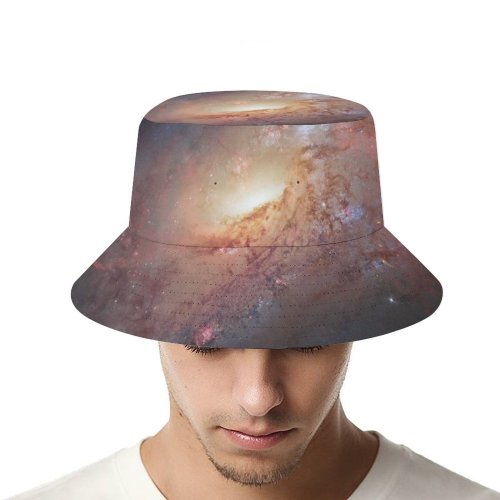 yanfind Adult Fisherman's Hat Space Spiral Galaxy Messier Constellation Nebula Stars Astronomy Cosmos Fishing Fisherman Cap Travel Beach Sun protection