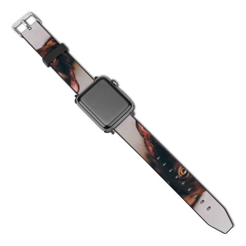 yanfind Watch Strap for Apple Watch Dog Pet Free Pictures Strap Hound Lip Mouth Images Compatible with iWatch Series 5 4 3 2 1