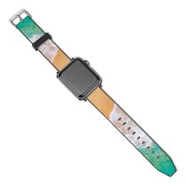 yanfind Watch Strap for Apple Watch Beach Aerial Compatible with iWatch Series 5 4 3 2 1