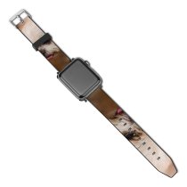 yanfind Watch Strap for Apple Watch Dog Pet Free Pictures Images Puppies Compatible with iWatch Series 5 4 3 2 1