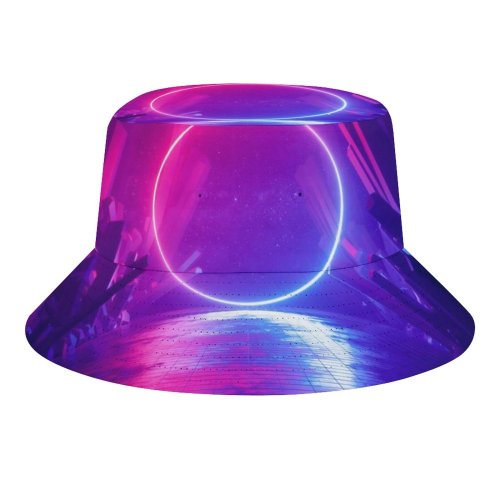 yanfind Adult Fisherman's Hat SciFi Neon Light Ring Huawei Mediapad Fishing Fisherman Cap Travel Beach Sun protection