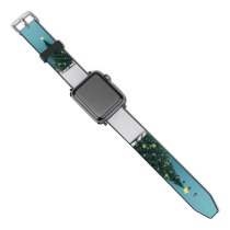 yanfind Watch Strap for Apple Watch Celebrations Christmas Tree Decoration Xmas Compatible with iWatch Series 5 4 3 2 1