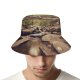 yanfind Adult Fisherman's Hat Forest Trees Woods Stream Greenery Rocks Scenic Landscape Exposure Fishing Fisherman Cap Travel Beach Sun protection