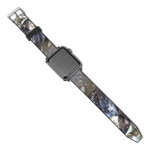 yanfind Watch Strap for Apple Watch United Pet Strap Campground Domain Canyon Pictures Grey Maple Public Dog Compatible with iWatch Series 5 4 3 2 1