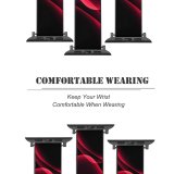yanfind Watch Strap for Apple Watch Abstract Dark IOS AMOLED Compatible with iWatch Series 5 4 3 2 1