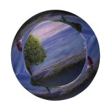 yanfind Adult Fisherman's Hat Fantasy Girl Dream Surreal Floating Lone Tree Above Clouds Sunrise Fishing Fisherman Cap Travel Beach Sun protection