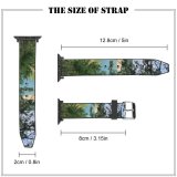 yanfind Watch Strap for Apple Watch Abies Pine Plant Forest Creative Россия Pictures Tree Fir Реж Lake Compatible with iWatch Series 5 4 3 2 1