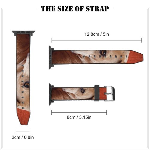 yanfind Watch Strap for Apple Watch Dog Pet Wallpapers Free Pictures Purple Images Compatible with iWatch Series 5 4 3 2 1