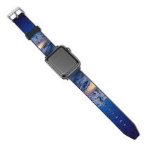 yanfind Watch Strap for Apple Watch Dominic Kamp Gorner  Starry Sky Astronomy Switzerland Compatible with iWatch Series 5 4 3 2 1
