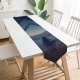 Yanfind Table Runner Alexandra Gruber Fantasy Alone Meditation Spiritual Landscape Evening Surreal Everyday Dining Wedding Party Holiday Home Decor