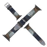 yanfind Watch Strap for Apple Watch Domain Pictures Outdoors Grey Snow   Public Meteorology Marine Meteorological Compatible with iWatch Series 5 4 3 2 1