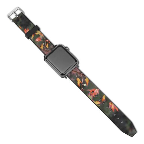 yanfind Watch Strap for Apple Watch Flower Images Domain Plant Pictures Leaf Maple Tree  Public Compatible with iWatch Series 5 4 3 2 1