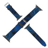 yanfind Watch Strap for Apple Watch Outer Spill Cosmos Pictures Abstract Free HQ Acrylic  Art Dark Compatible with iWatch Series 5 4 3 2 1