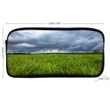 yanfind Pencil Case YHO Paddy Images Cheshire Grassland Landscape Grass Sky Wallpapers Meadow Studios Outdoors Hall Zipper Pens Pouch Bag for Student Office School