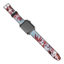 yanfind Watch Strap for Apple Watch Sky Free Pictures Leaves Stock Plant Maple Tree Images Fall Leaf Compatible with iWatch Series 5 4 3 2 1