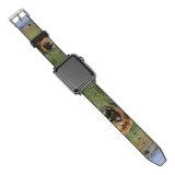 yanfind Watch Strap for Apple Watch Images Tanzania Free Wildlife Pictures Lion Serengeti Compatible with iWatch Series 5 4 3 2 1