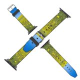 yanfind Watch Strap for Apple Watch Rural Countryside Domain Colour Farm Tuscany Pictures Grassland Cloud Outdoors Calm Compatible with iWatch Series 5 4 3 2 1