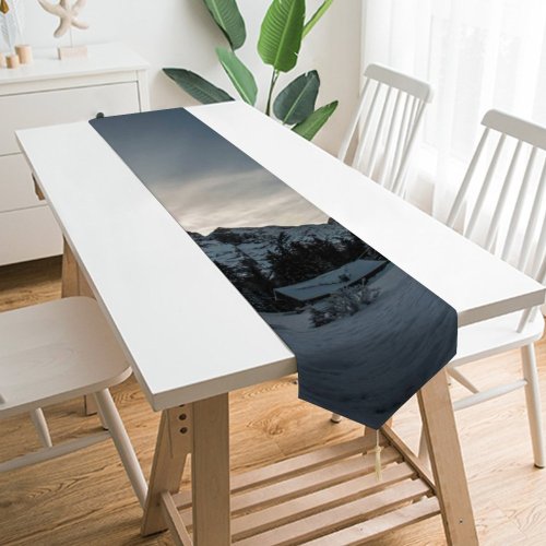 Yanfind Table Runner Abies Tree Pine Domain Plant Fir Spruce Public Outdoors Wallpapers Road Everyday Dining Wedding Party Holiday Home Decor