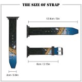 yanfind Watch Strap for Apple Watch Abies Oregon Scenery Range Washington Tree States  Snow Plant Fir Compatible with iWatch Series 5 4 3 2 1