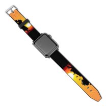 yanfind Watch Strap for Apple Watch Love Couple Romantic Kiss Sunset Silhouette Car Together Compatible with iWatch Series 5 4 3 2 1