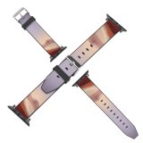 yanfind Watch Strap for Apple Watch Landscape Grass Field Hills Clear Sky Microsoft Compatible with iWatch Series 5 4 3 2 1