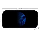 yanfind Pencil Case YHO Daniel Olah Space Black Dark Planet Astronomy Outer Space Zipper Pens Pouch Bag for Student Office School
