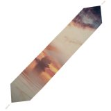 Yanfind Table Runner Hot Air Balloon Multicolor Colorful Sky Reflection Clouds Sky Everyday Dining Wedding Party Holiday Home Decor