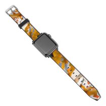 yanfind Watch Strap for Apple Watch Scenery Wallpapers Pictures Outdoors Plant Maple Domain Tree Images Public Leaf Compatible with iWatch Series 5 4 3 2 1