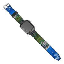yanfind Watch Strap for Apple Watch Youen California Avalanche Lake Montana USA  National Park Landscape  Range Compatible with iWatch Series 5 4 3 2 1