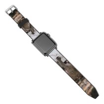 yanfind Watch Strap for Apple Watch Creative Images Commons Wildlife Pictures  Monkey Baboon Compatible with iWatch Series 5 4 3 2 1