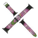 yanfind Watch Strap for Apple Watch Aquatic Pond  Rose Plant Purple Lotus Wallpapers Lily Flower Creative Compatible with iWatch Series 5 4 3 2 1