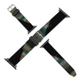 yanfind Watch Strap for Apple Watch Dorothe Love Couple Lovers Romantic Silhouette  Kissing Compatible with iWatch Series 5 4 3 2 1